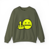 Middle Finger Emoji Crewneck Sweatshirt